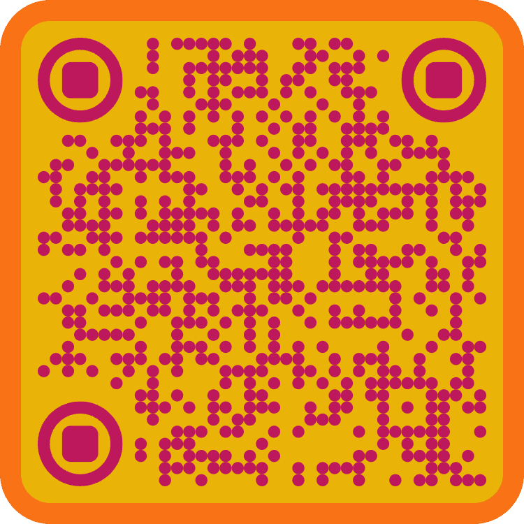 Example event QR code generated by GigaQR for registrations